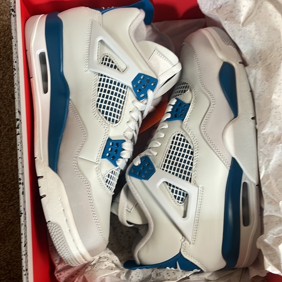 Jordan 4 Retro Military Blue - Picture 7 of 7